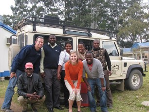 Murray and Candace with the Mercy Vision Team at Zithulele